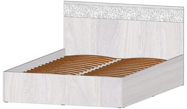 Кровать Фиеста 1400 мм с подъёмным механизмом, анкор светлый